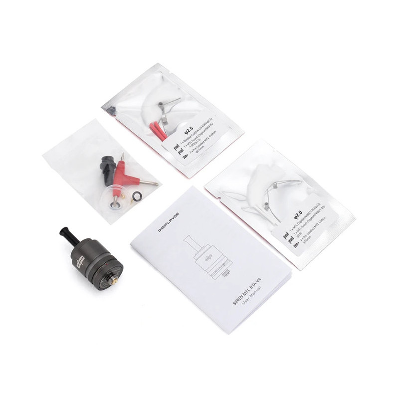 Digiflavor Siren MTL RTA V4 Gunmetal Digiflavor Siren MTL RTA V4 Gunmetal