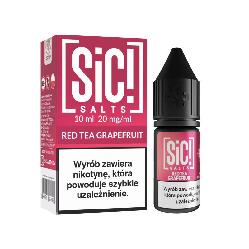 Liquid SIC! Salt 10ml - THEA Red Tea Grapefruit 20mg/ml Liquid SIC! Salt 10ml - THEA Red Tea Grapefruit 20mg/ml