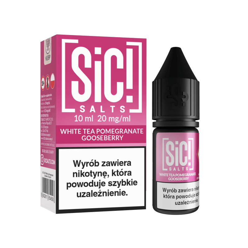 Liquid SIC! Salt 10ml - THEA White Tea Pomegranate Gooseberry 20mg/ml Liquid SIC! Salt 10ml - THEA White Tea Pomegranate Gooseberry 20mg/ml