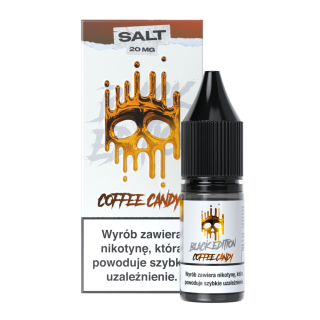 Liquid Dark Line Black SALT 10ml - Coffee Candy 20mg/ml