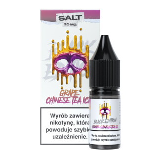 Liquid Dark Line Black SALT 10ml - Grape Chinese Tea Ice 20mg/m