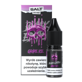 kopia Liquid Dark Line Black SALT 10ml - Grape Ice 20mg/ml