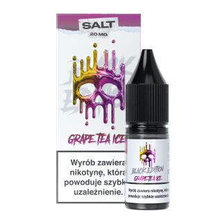 Liquid Dark Line Black SALT 10ml - Grape Tea Ice 20mg/ml