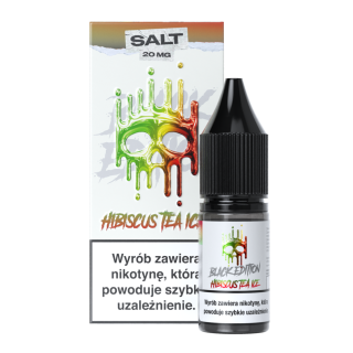 Liquid Dark Line Black SALT 10ml - Hibiscus Tea Ice 20mg/ml