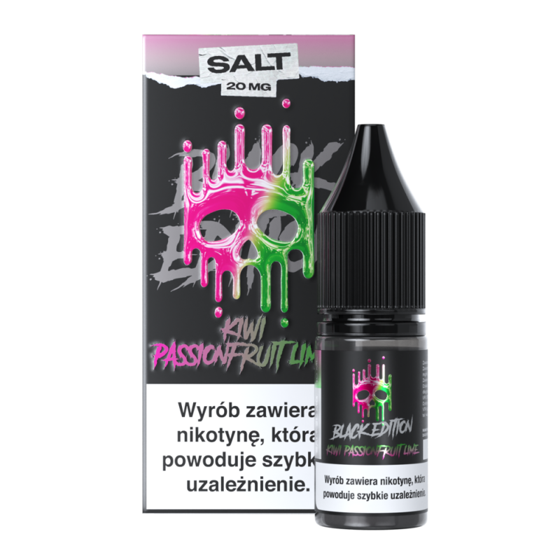 Liquid Dark Line Black SALT 10ml - Kiwi Passionfruit Lime 20mg/ml Liquid Dark Line Black SALT 10ml - Kiwi Passionfruit Lime 20mg/ml