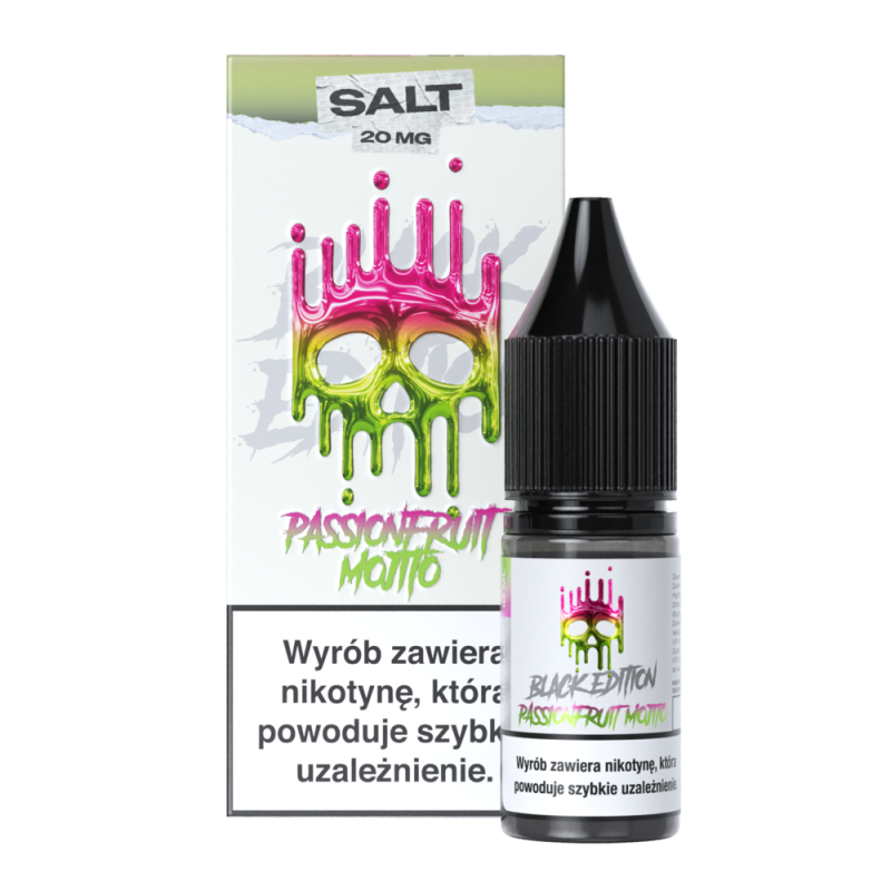 Liquid Dark Line Black SALT 10ml - Passionfruit Mojito 20mg/ml Liquid Dark Line Black SALT 10ml - Passionfruit Mojito 20mg/ml