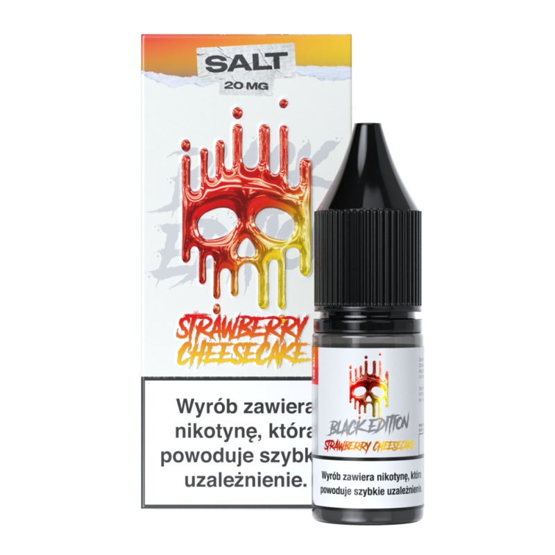 Liquid Dark Line Black SALT 10ml - Starwberry Cheesecake 20mg/ml Liquid Dark Line Black SALT 10ml - Starwberry Cheesecake 20mg/ml