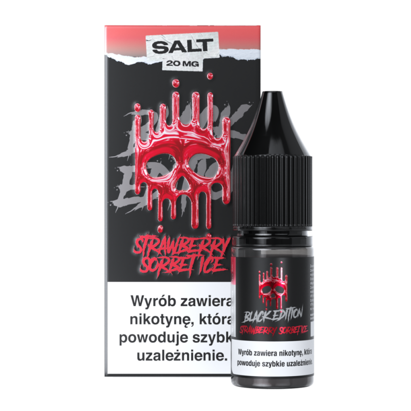 Liquid Dark Line Black SALT 10ml - Starwberry Sorbet Ice 20mg/ml Liquid Dark Line Black SALT 10ml - Starwberry Sorbet Ice 20mg/ml