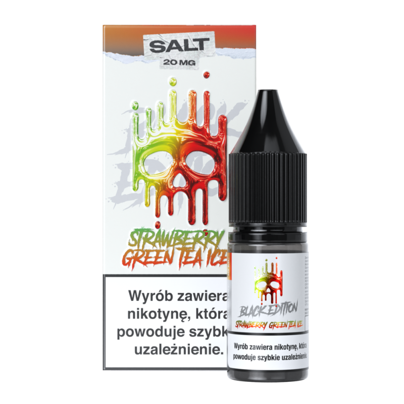 Liquid Dark Line Black SALT 10ml - Strawberry Green Tea Ice 20mg/ml Liquid Dark Line Black SALT 10ml - Strawberry Green Tea Ice 20mg/ml