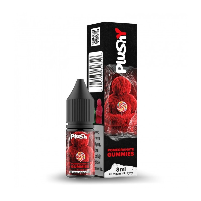 Liquid Plushy Salt Candy 8ml - Pomegranate Gummies 20mg/ml Liquid Plushy Salt Candy 8ml - Pomegranate Gummies 20mg/ml