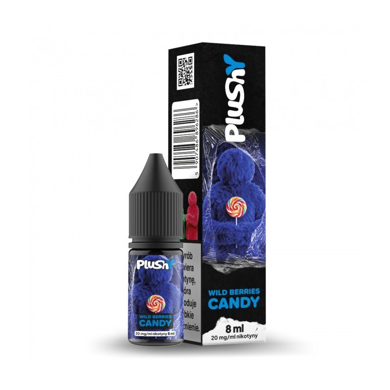 Liquid Plushy Salt Candy 8ml - Wild Berries Candy 20mg/ml Liquid Plushy Salt Candy 8ml - Wild Berries Candy 20mg/ml