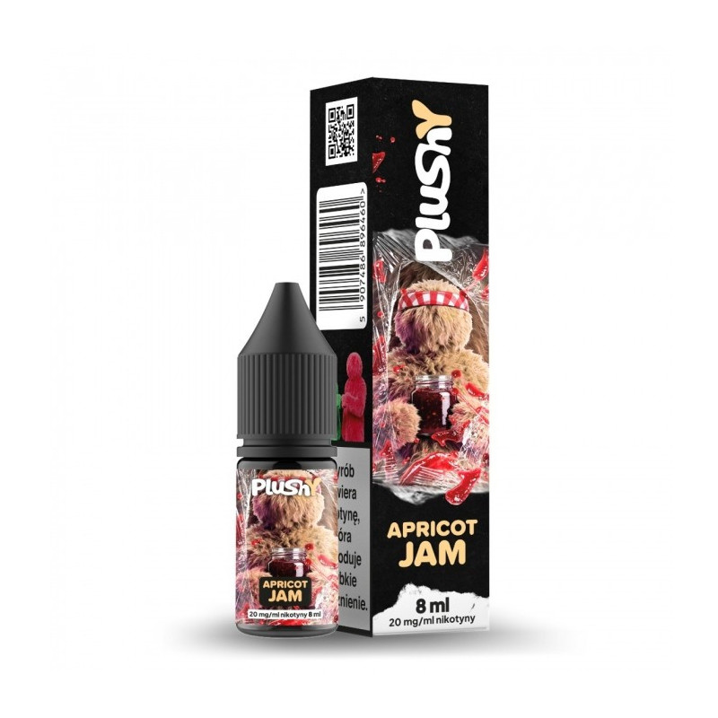 Liquid Plushy Salt Jam 8ml - Apricot Jam 20mg/ml Liquid Plushy Salt Jam 8ml - Apricot Jam 20mg/ml
