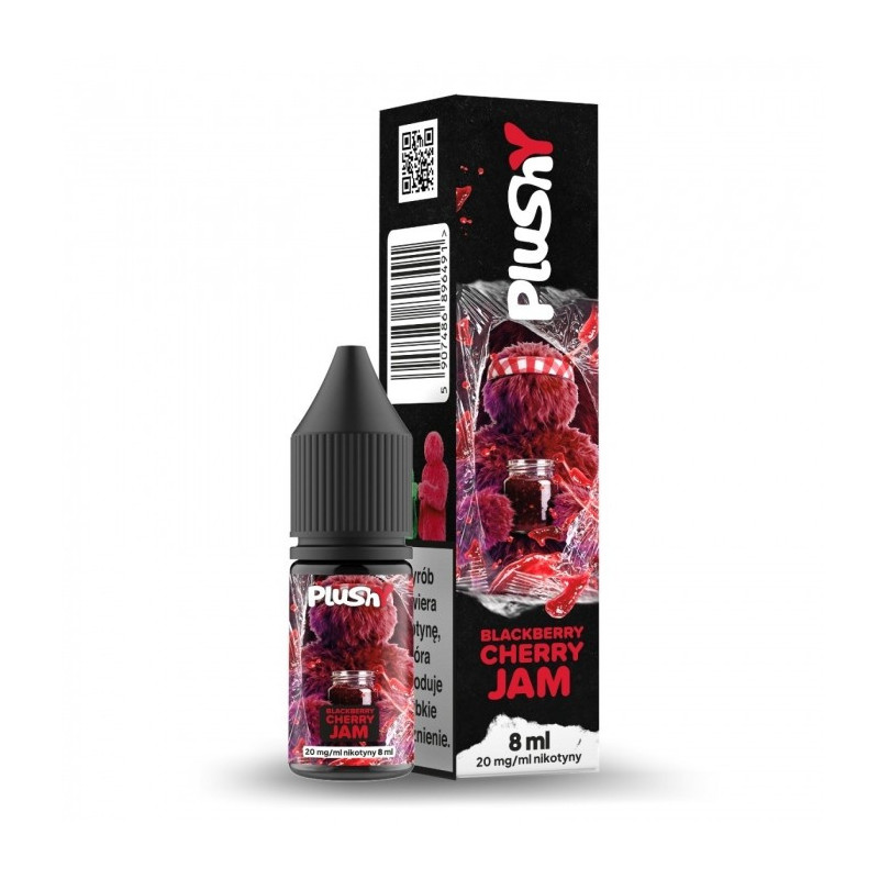 Liquid Plushy Salt Jam 8ml - Blackberry Cherry Jam 20mg/ml Liquid Plushy Salt Jam 8ml - Blackberry Cherry Jam 20mg/ml
