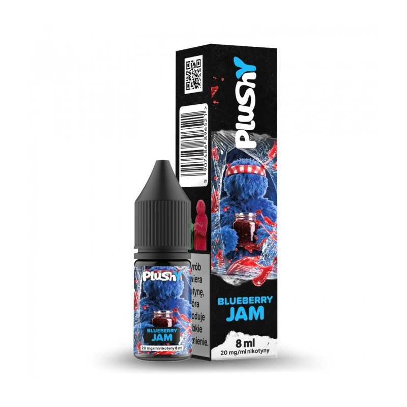 Liquid Plushy Salt Jam 8ml - Blueberry Jam 20mg/ml Liquid Plushy Salt Jam 8ml - Blueberry Jam 20mg/ml