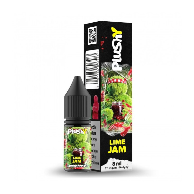 Liquid Plushy Salt Jam 8ml - Lime Jam 20mg/ml Liquid Plushy Salt Jam 8ml - Lime Jam 20mg/ml