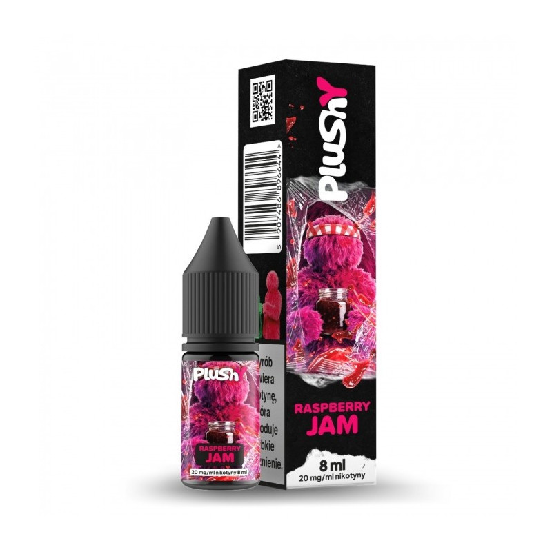 Liquid Plushy Salt Jam 8ml - Raspberry Jam 20mg/ml Liquid Plushy Salt Jam 8ml - Raspberry Jam 20mg/ml