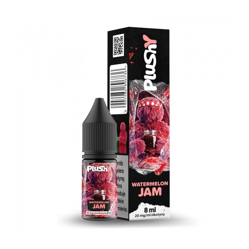 Liquid Plushy Salt Jam 8ml - Watermelon Jam 20mg/ml Liquid Plushy Salt Jam 8ml - Watermelon Jam 20mg/ml