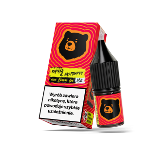 Liquid Go Bears Salt 8ml - Papaya & Raspberry Ice 20mg/ml